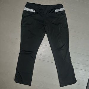 Medium Grey’s Anatomy by Barco black Scrub pants bootcut style